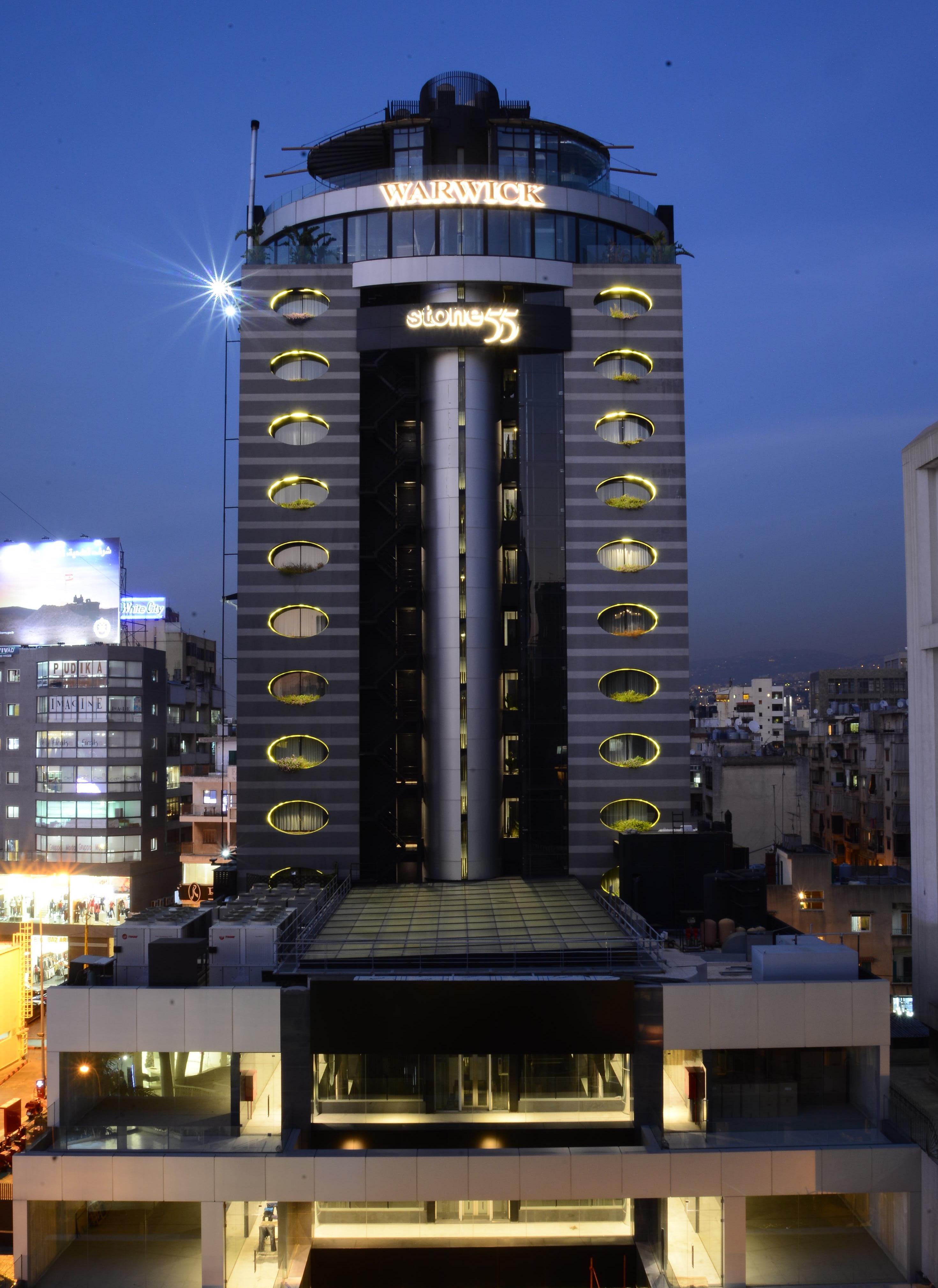 Warwick Stone 55 Hotel Beirut Exteriör bild